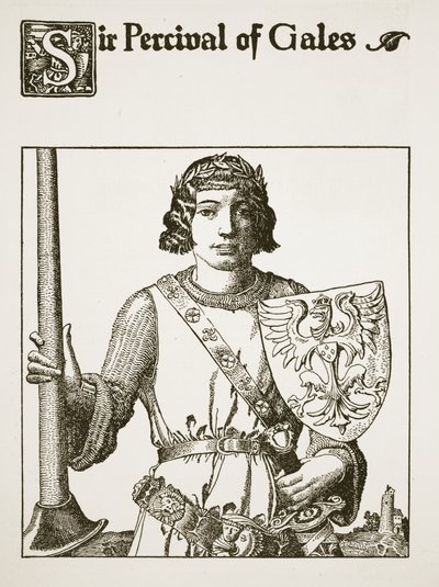 Sir Percival of Gales, Illustration from 